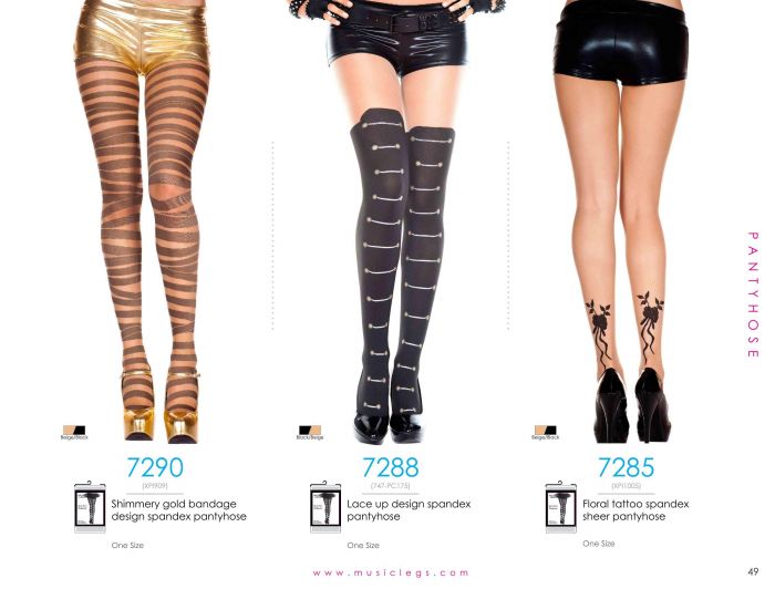 Music Legs Music Legs-hosiery Catalog 2019-49  Hosiery Catalog 2019 | Pantyhose Library